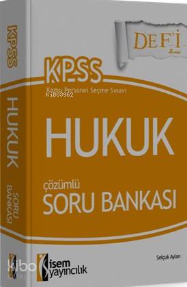Kpss A Grubu Hukuk Çözümlü Soru Bankası 2016