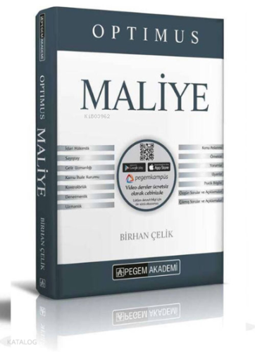 KPSS A Grubu Optimus Maliye Konu Anlatımı