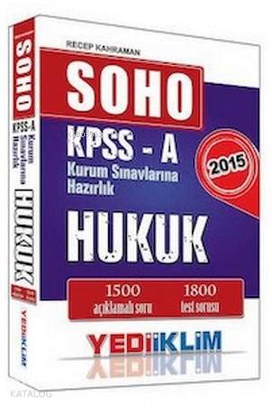 KPSS A Hukuk Soru Bankası (SOHO)
