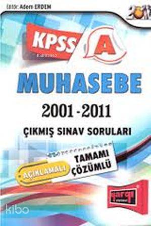 KPSS A Muhasebe Tamamı Çözümlü Çıkmış Sorular