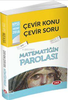 KPSS Çevir Konu Çevir Soru Matematiğin Parolası 2016