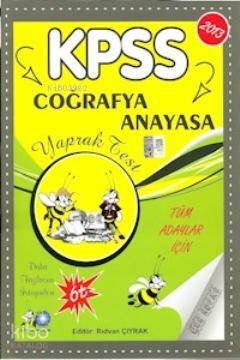 KPSS Coğrafya - Anayasa Yaprak Test 2013