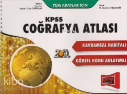 KPSS Coğrafya Atlası; Kavramsal Haritalı Görsel Konu Anlatımlı