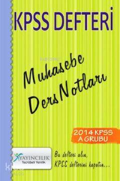 KPSS Defteri Muhasebe Ders Notları