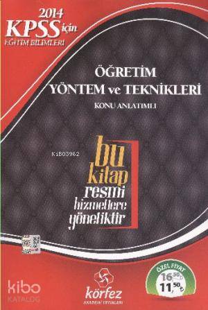 KPSS Eğitim Bilimleri Öğretim Yöntem ve Teknikleri