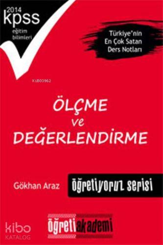 KPSS Eğitim Bilimleri Ölçme ve Değerlendirme Öğretiyoruz Serisi Ders N