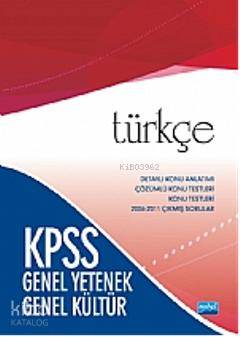 KPSS Genel Kültür Genel Yetenek Türkçe