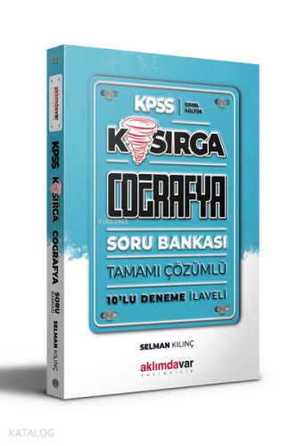KPSS Genel Kültür Kasırga Coğrafya Tamamı Çözümlü Soru Bankası