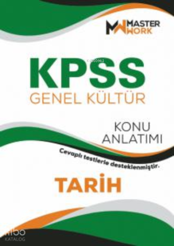 KPSS - Genel Kültür / Tarih Konu Anlatımı