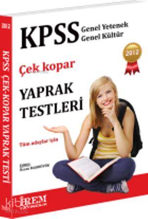 KPSS Genel Yetenek Genel Kültür Çek Kopar Yaprak Testleri