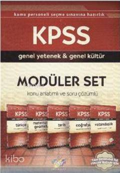 KPSS Genel Yetenek-Genel Kültür Konu Anlatımlı Modüler Set
