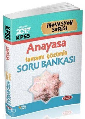 KPSS İnovasyon Serisi Anayasa Tamamı Çözümlü Soru Bankası 2017