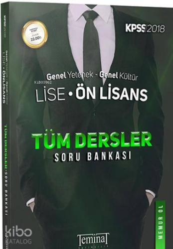 KPSS Lise Ön Lisans Genel Yetenek Genel Kültür Tüm Dersler Soru Bankası