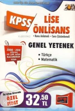 KPSS-Lise Önlisans Genel Yetenek