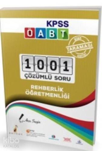 KPSS ÖABT Rehberlik Öğretmenliği Alan Taraması Serisi 1001 Çözümlü Sor