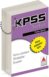 KPSS Türkçe Cep Kartları - Kitapiks.com