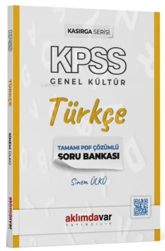 KPSS Türkçe Kasırga Soru Bankası PDF Çözümlü