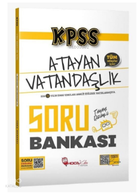 KPSS Vatandaşlık Atayan Soru Bankası Çözümlü