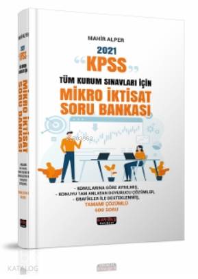 KPSS ve Tüm Kurum Sınavları İçin Mikro İktisat Soru Bankası