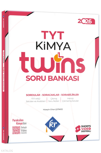 KR Akademi 2026 TYT Twins Kimya Soru Bankası