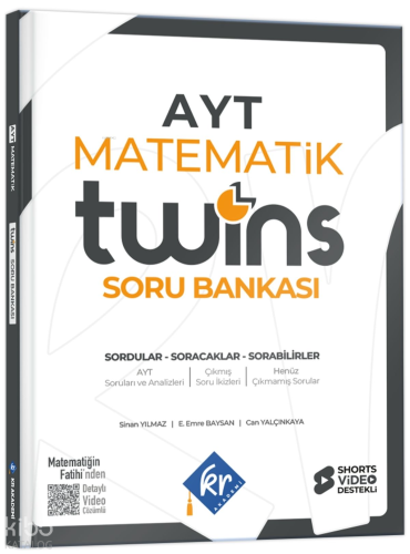 KR Akademi 2027 AYT Twins Matematik Soru Bankası