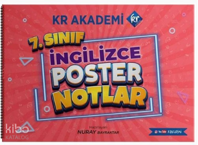 Kr Akademi 7. Sınıf İngilizce Poster Notlar