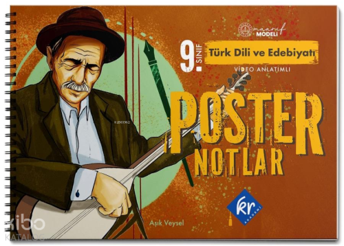 KR Akademi 9. Sınıf Maarif Modeli Türk Dili ve Edebiyatı Poster Notlar