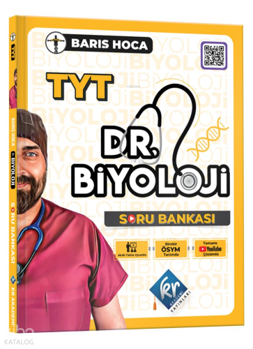 Kr Akademi Barış Hoca TYT Dr. Biyoloji Soru Bankası