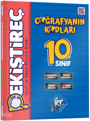 Kr Akademi Coğrafyanın Kodları 10. Sınıf Coğrafya Pekiştireç Yazılı ve