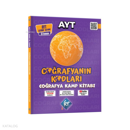 Kr Akademi Coğrafyanın Kodları AYT Coğrafya Kamp Kitabı