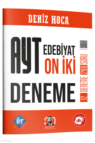 KR Akademi Deniz Hoca AYT Edebiyat 12 Deneme