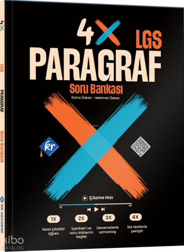 KR Akademi LGS 4X Paragraf Soru Bankası