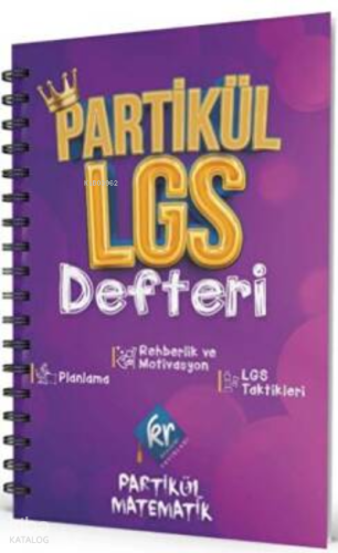 Kr Akademi Partikül LGS Planlama Defteri