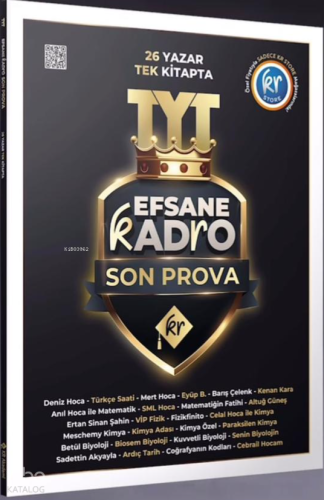 KR Akademi TYT Efsane Kadro Son Prova