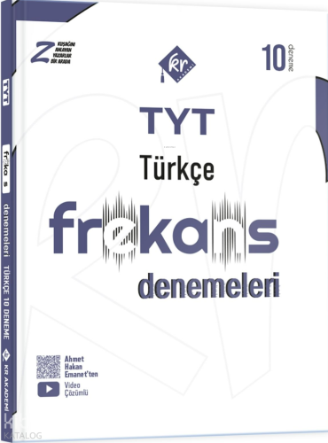 KR Akademi TYT Türkçe 10'lu Frekans Denemeleri