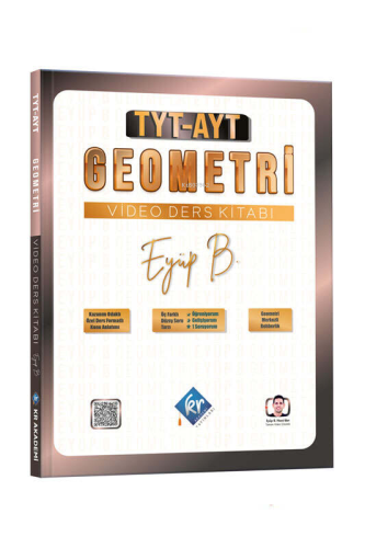 KR Akademi Yayınları 2025 TYT AYT Geometri Video Ders Kitabı