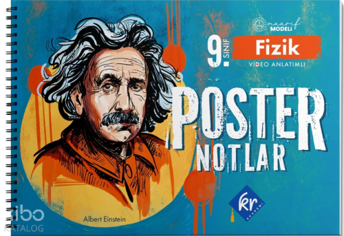 KR Akademi Yayınları 9. Sınıf Maarif Modeli Fizik Poster Notlar
