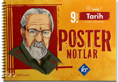 KR Akademi Yayınları 9. Sınıf Maarif Modeli Tarih Poster Notlar