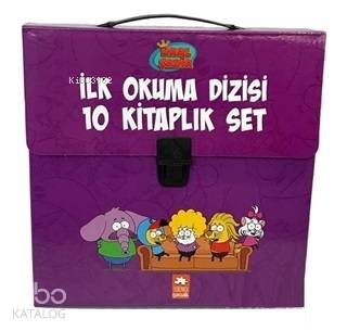 Kral Şakir İlk Okuma Kitaplari Çantali Set (10 Kitap Takım) - Mor
