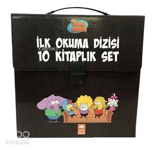 Kral Şakir İlk Okuma Kitaplari Çantali Set (10 Kitap Takım) - Siyah