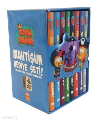 Kral Şakir'in 8 Kitaplı Muhtişim Hediye Seti - Kitapiks.com