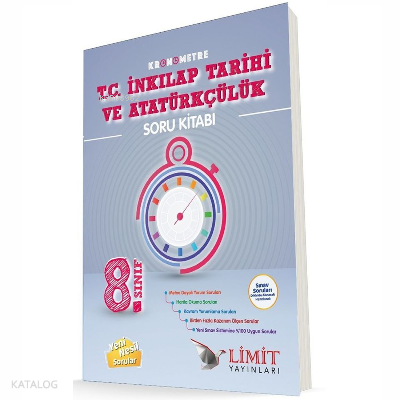 Kronometra 8.Sınıf T.C. İnkılap Tarihi ve Atatürkçülük Soru Bankası