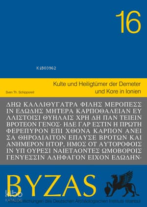 Kulte und Heiligtümer der Demeter und Kore in Lonien