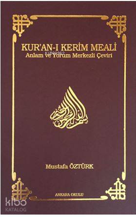 Kur'an-ı Kerim Meali (Ciltli) (Küçük Boy)