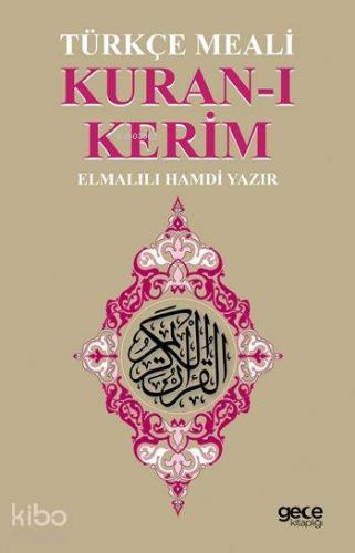 Kuran-ı Kerim Türkçe Meali