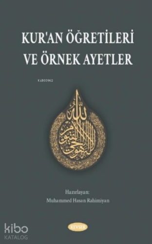 Kur'an Öğretileri Ve Örnek Ayetler Cep Boy