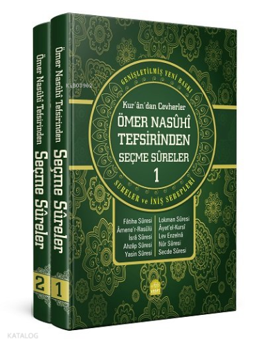 Kurandan Cevherler 2 Cilt Takım (Genişetilmiş Yeni Baskı); 2 Cilt Takı