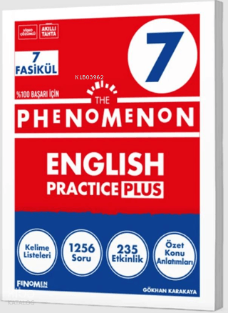 Kurmay Yayınları 7. Sınıf The Phenomenon English Practice Plus 7 Fasik