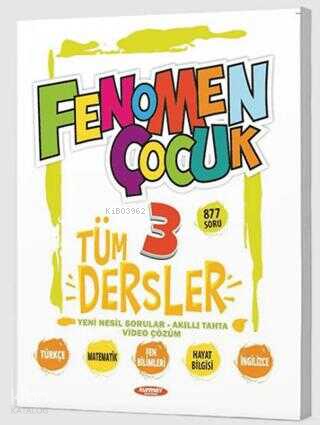 Kurmay Yayınları Fenomen Çocuk 3. Sınıf Tüm Dersler