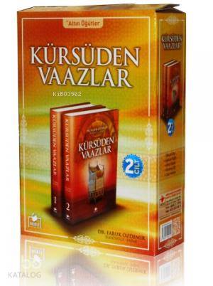 Kürsüden Vaazlar (2 Cilt Takım)